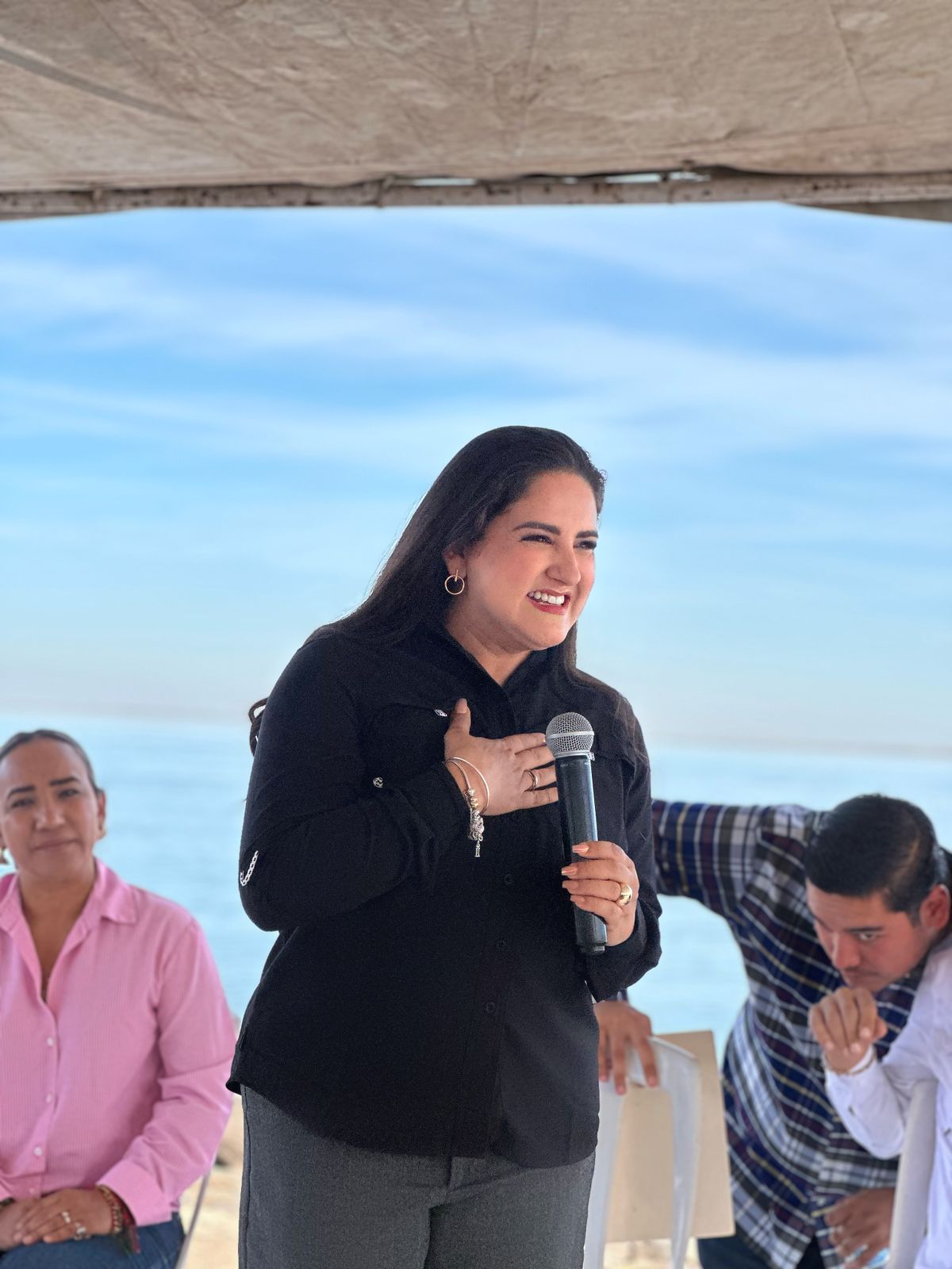 Respalda Gobernador Durazo pesca segura en Huatabampo: Celida López